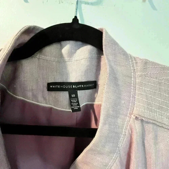 WHBM Linen Jacket - Picture 3 of 7